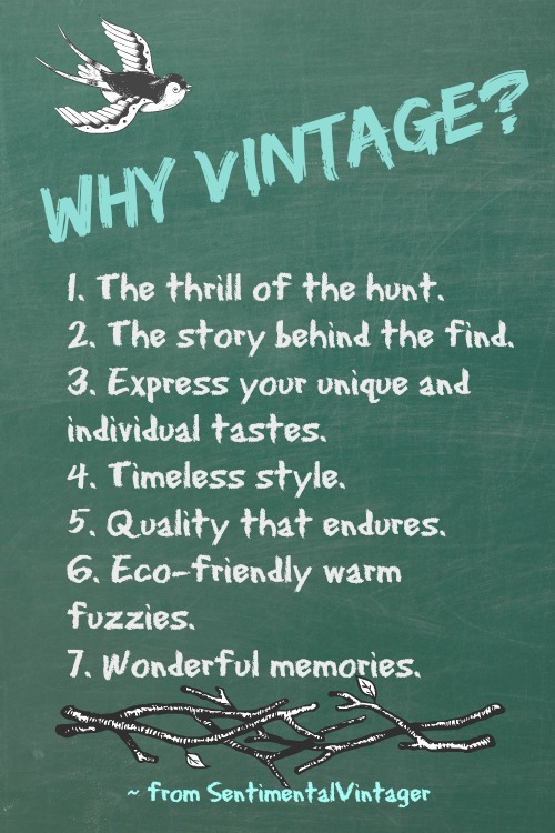 Why Vintage